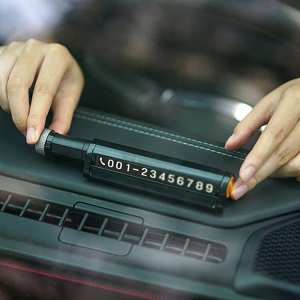 Car parking card seat belt reminder with safety hammer Car parking card seat belt reminder with safety hammer