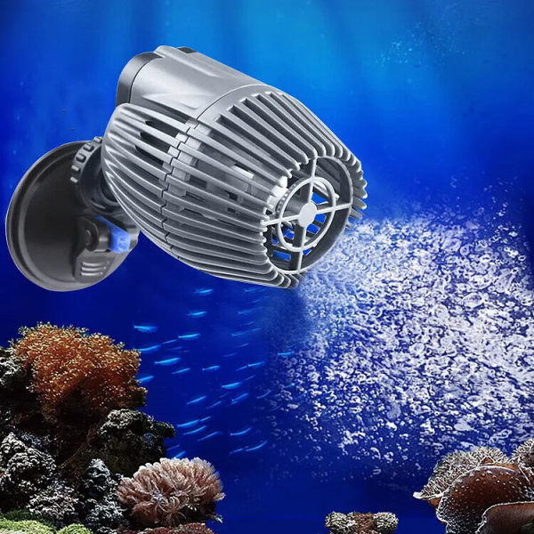 Aquarium Dual Head Pump Wave Silent Fish Feces Cleaner Aquarium Dual Head Pump Wave Silent Fish Feces Cleaner