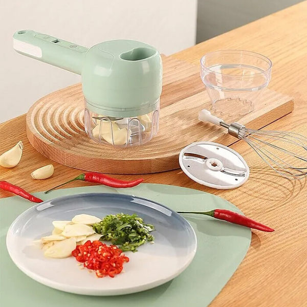 Electric Multifunctional Handheld Garlic Cutter/Chopper/Mincer/Egg Beater Electric Multifunctional Handheld Garlic Cutter/Chopper/Mincer/Egg Beater