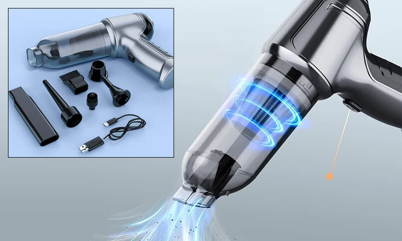 Powerful wireless car vacuum cleaner Powerful suction force Little monster of endurance