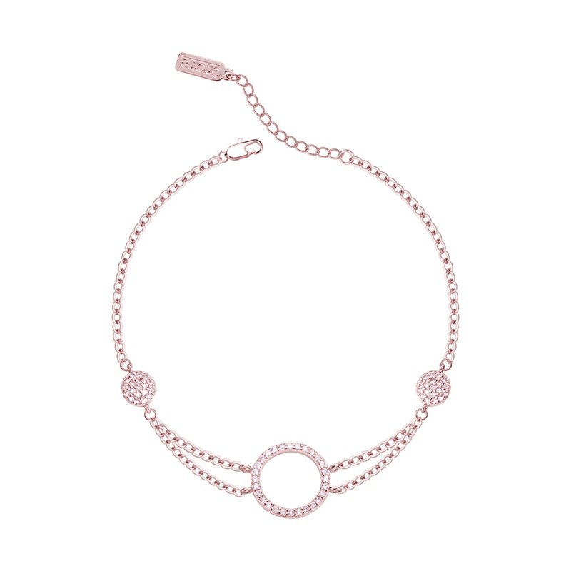 2Bracelet bracelet female silver butterfly 2Bracelet bracelet female silver butterfly