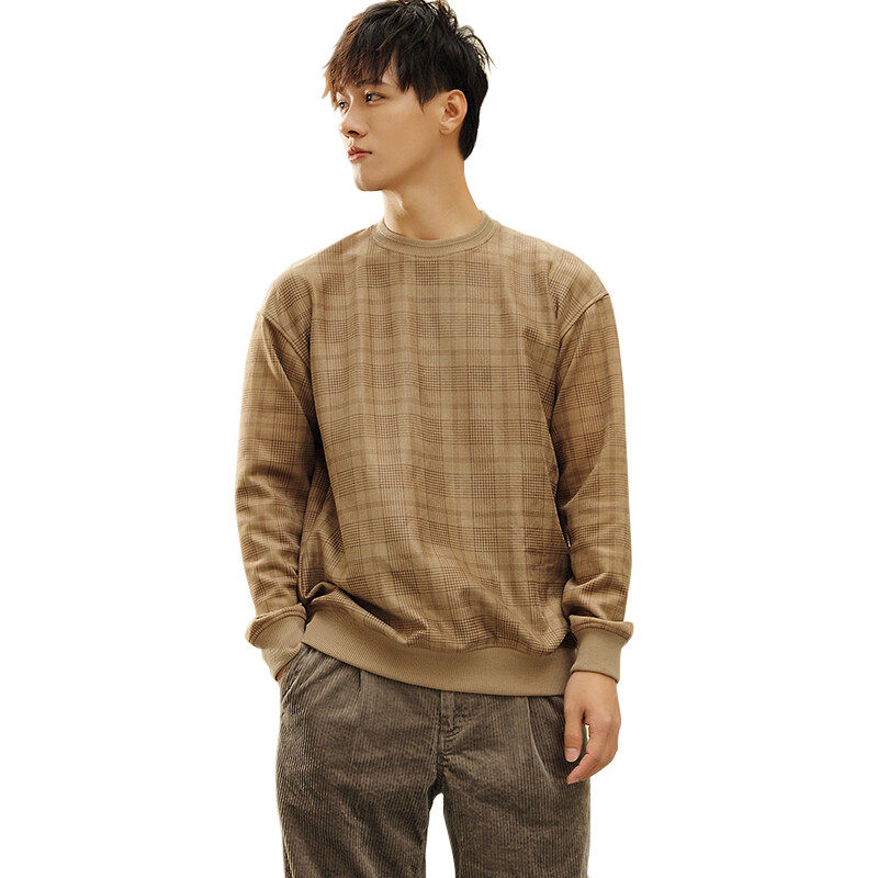 Crew Neck Long Sleeves Sweatshirt Crew Neck Long Sleeves Sweatshirt