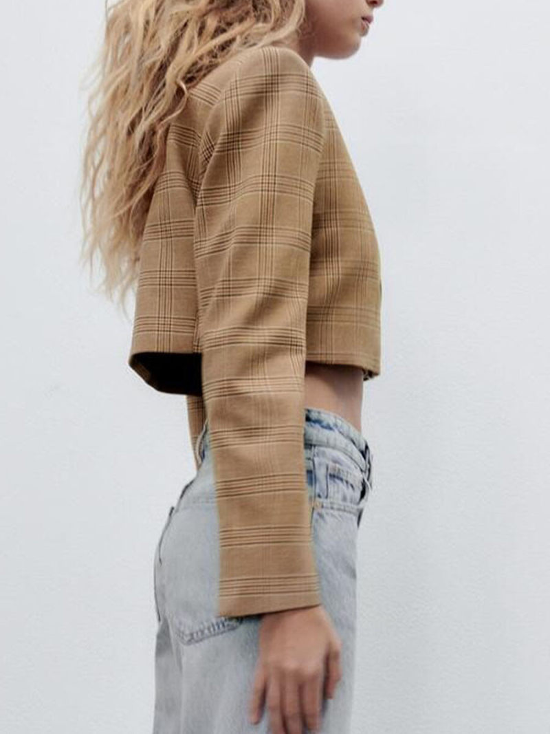 Grid brief paragraph leisure suit Grid brief paragraph leisure suit