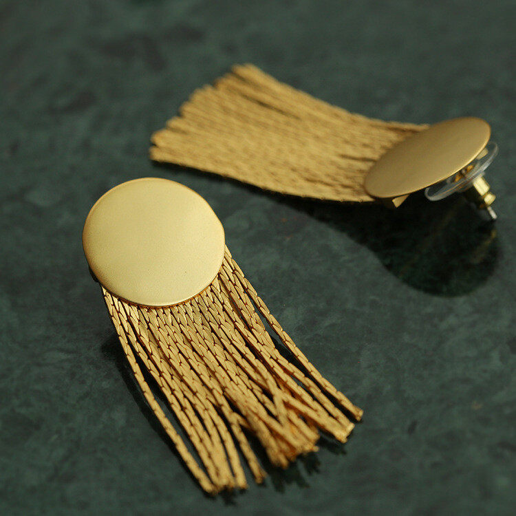 1pair tassel drop earrings s925 1pair tassel drop earrings s925