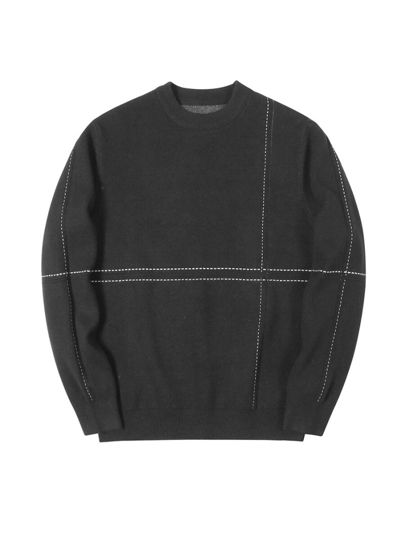 Topman Long Sleeve Knitted Crew Neck Jumper Topman Long Sleeve Knitted Crew Neck Jumper