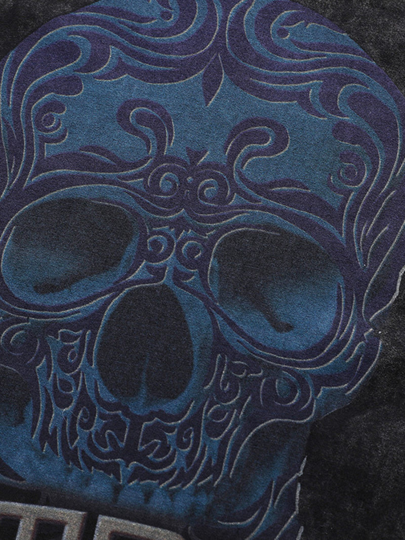 Oversized T-shirt With Printed On Front Oversized T-shirt With Printed On Front