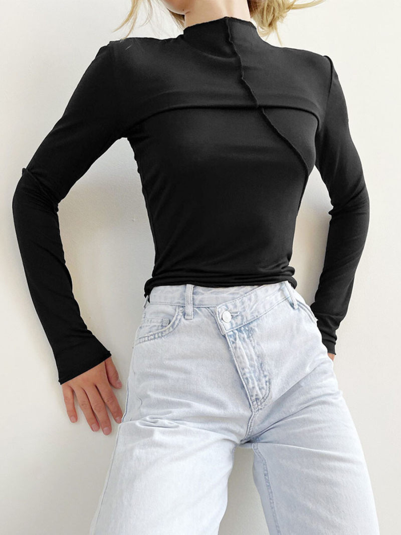 Asymmetric klein blue coat Asymmetric klein blue coat