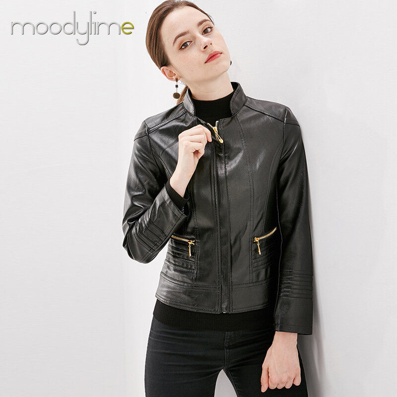 Originals Tall Beppe leather jacket Originals Tall Beppe leather jacket