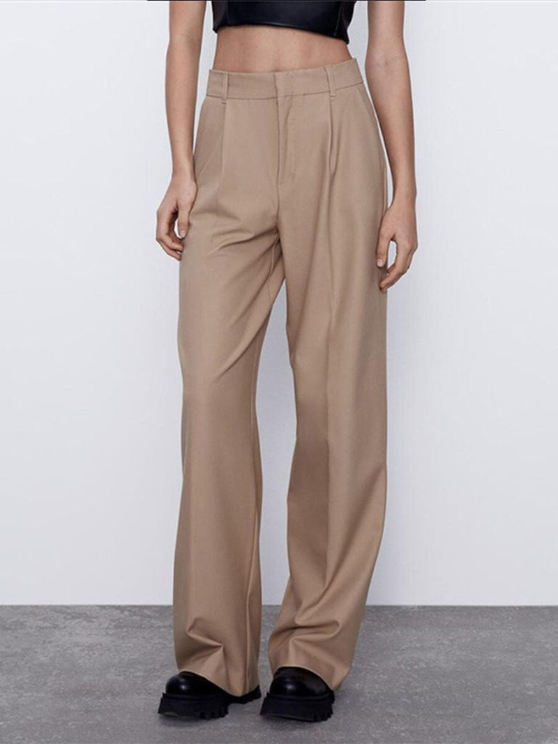 Tall waist leisure trousers Tall waist leisure trousers