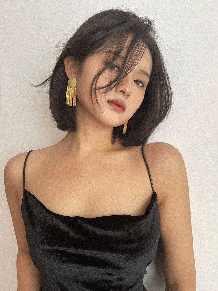 1pair tassel drop earrings s925 1pair tassel drop earrings s925