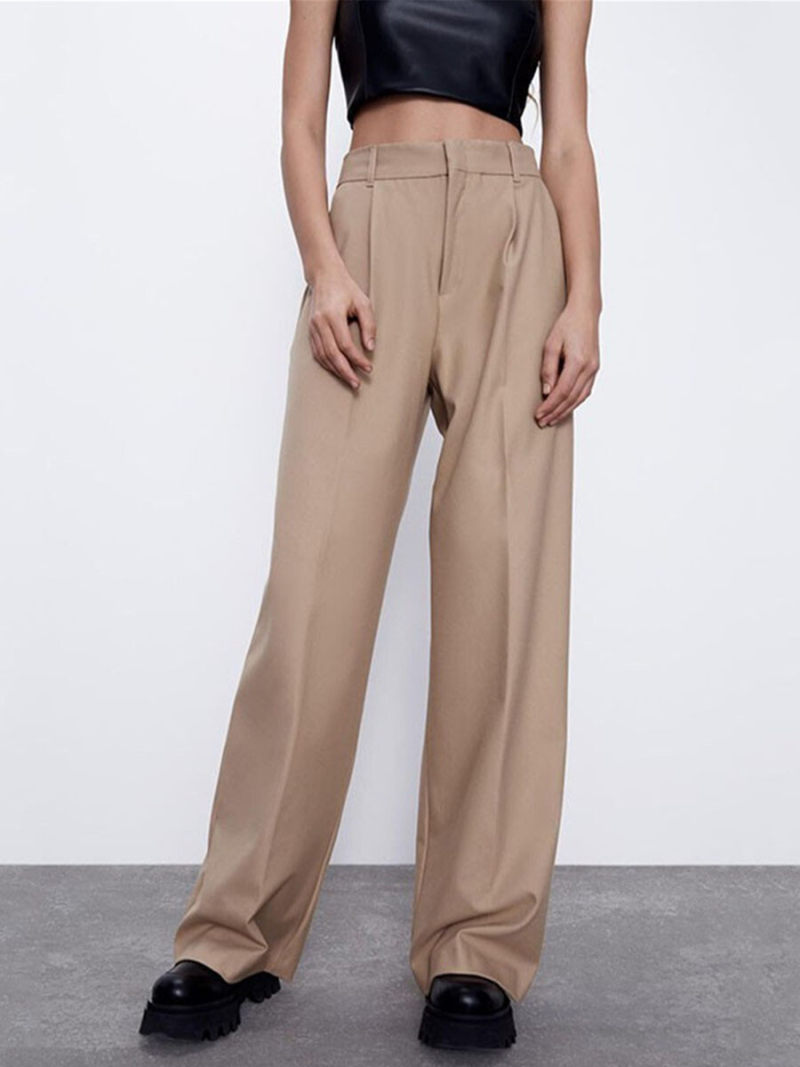 Tall waist leisure trousers Tall waist leisure trousers