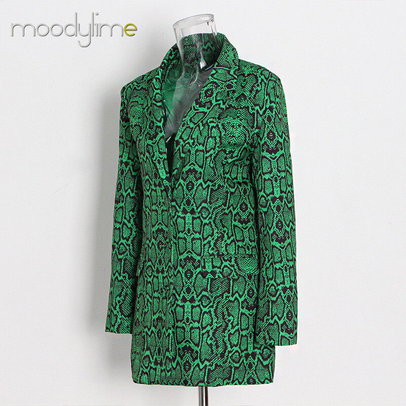 Lapel Neck Double Breasted Mide Blazer Lapel Neck Double Breasted Mide Blazer