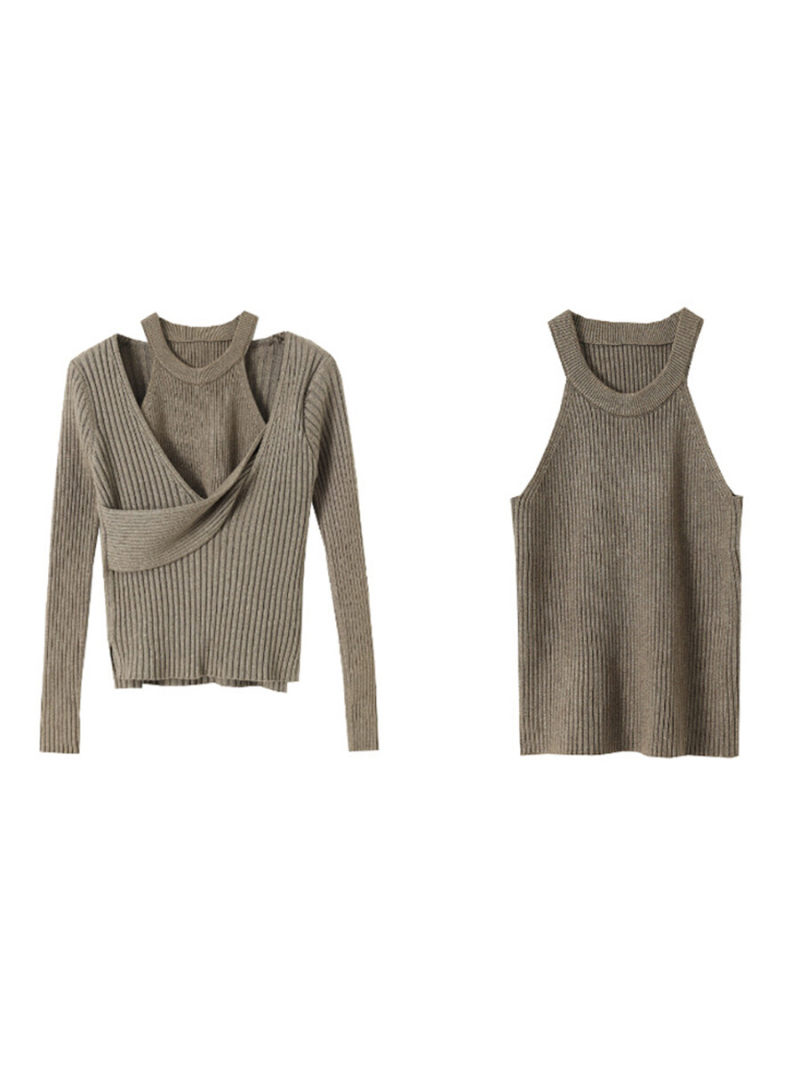 Two Pcs Knitted Tunic Two Pcs Knitted Tunic