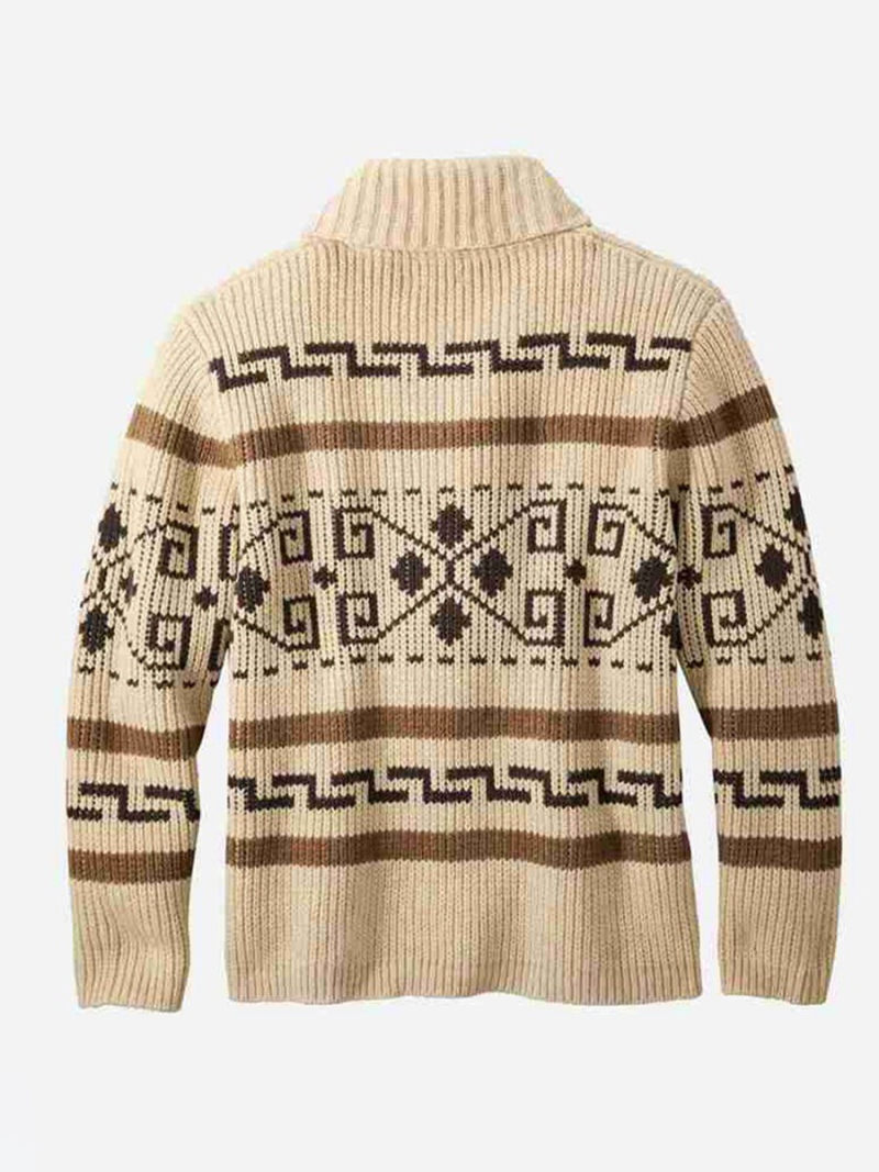 New Look fisherman rib shawl neck cardigan in Mulit New Look fisherman rib shawl neck cardigan in Mulit