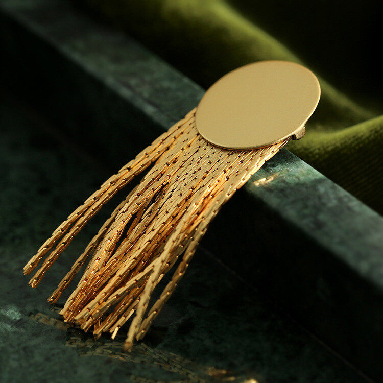 1pair tassel drop earrings s925 1pair tassel drop earrings s925