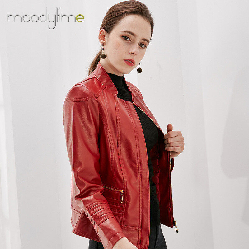 Originals Tall Beppe leather jacket Originals Tall Beppe leather jacket