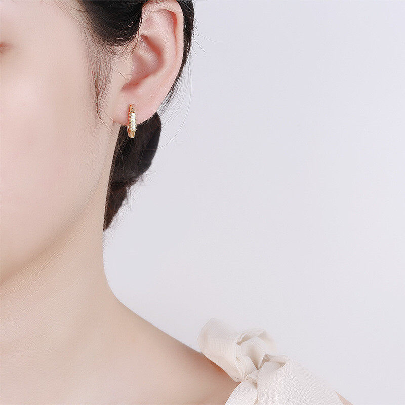 S925 open hoop earrings S925 open hoop earrings