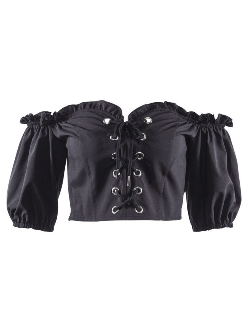 Off Shoulder Crop Off Shoulder Crop