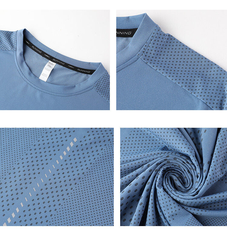 Men's Running T-shirt With Quick Dry Men's Running T-shirt With Quick Dry