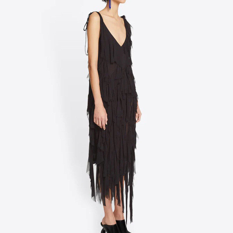 Ruffle Midi Dress Ruffle Midi Dress