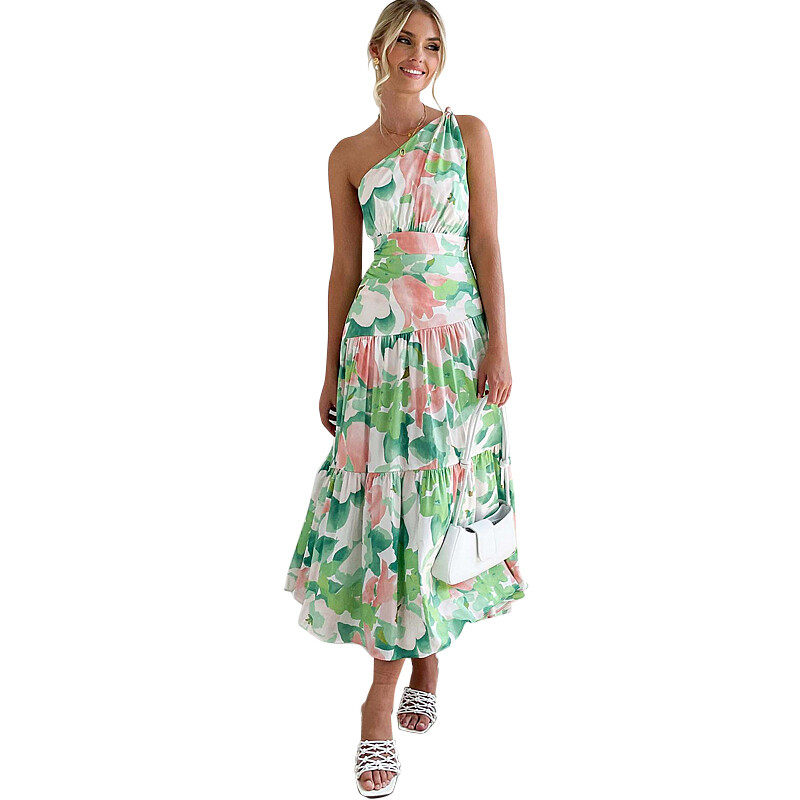 Floral Print Mixi Dress Floral Print Mixi Dress