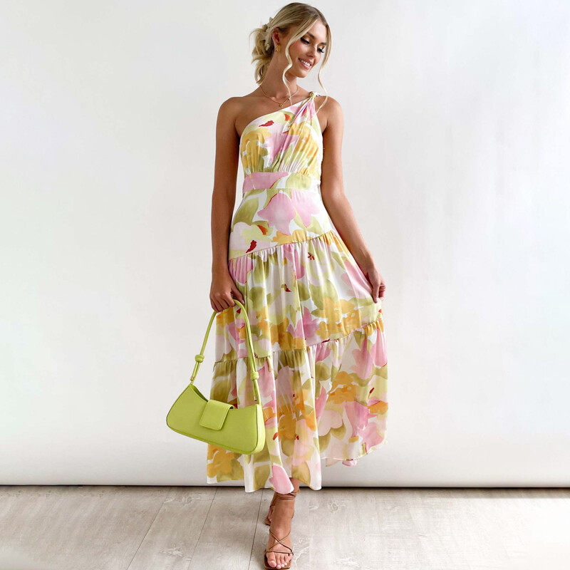 Floral Print Mixi Dress Floral Print Mixi Dress