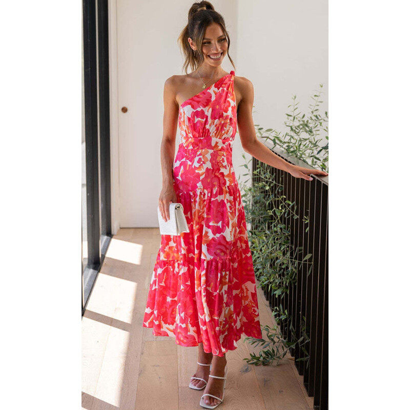Floral Print Mixi Dress Floral Print Mixi Dress