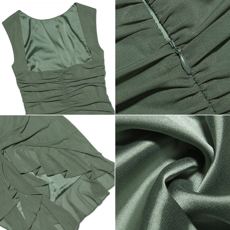 Pleat Mesh Mini Dress Pleat Mesh Mini Dress