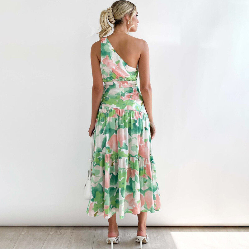 Floral Print Mixi Dress Floral Print Mixi Dress