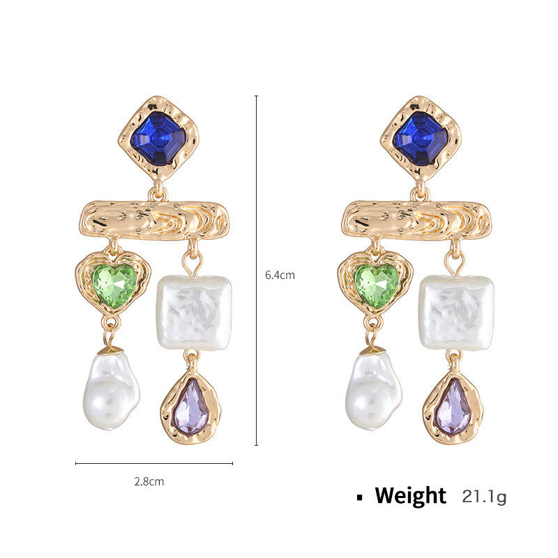 Baroque pearl earrings Baroque pearl earrings