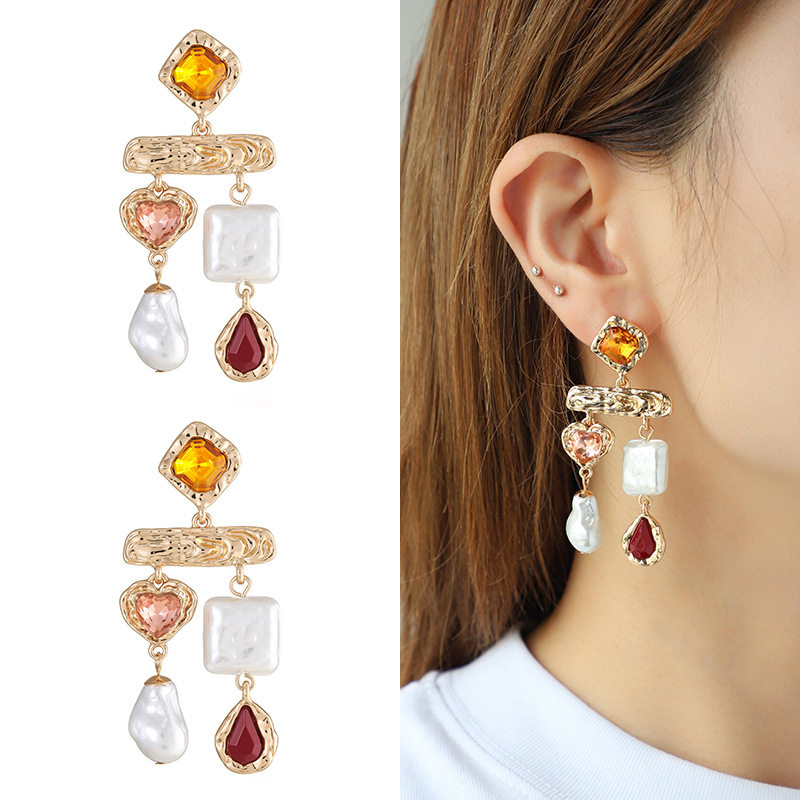 Baroque pearl earrings Baroque pearl earrings