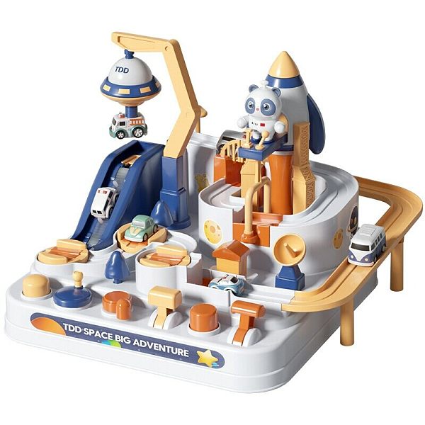 Racing Rail Car Model Racing Educational Toys Children Track Car Racing Rail Car Model Racing Educational Toys Children Track Car