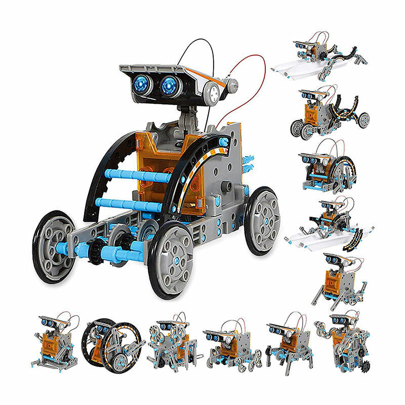 13 in 1 Creative Puzzle Solar Robot Toy 13 in 1 Creative Puzzle Solar Robot Toy