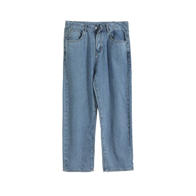 Trendy boys casual trousers nine-point plus fleece wide-leg pants Trendy boys casual trousers nine-point plus fleece wide-leg pants