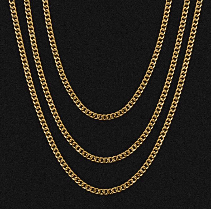 3MM MIAMI CUBAN CHAIN 3MM MIAMI CUBAN CHAIN
