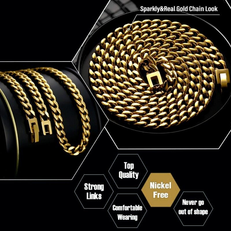 12mm Miami Cuban Link Chain 12mm Miami Cuban Link Chain