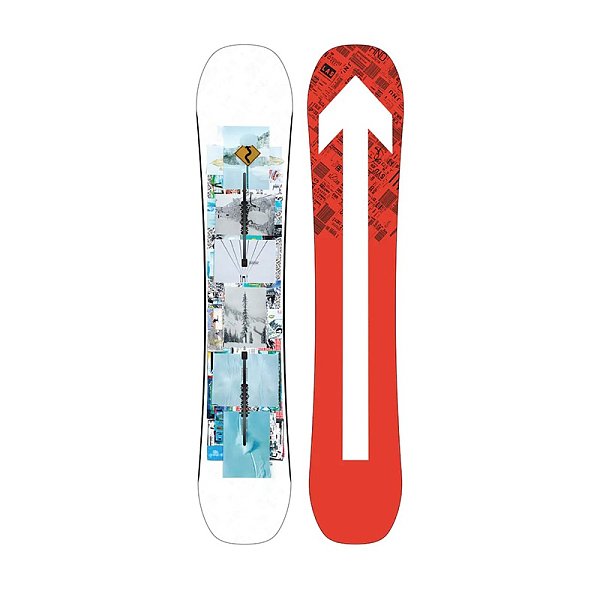 Professional skiing with the same type of skis in the mall