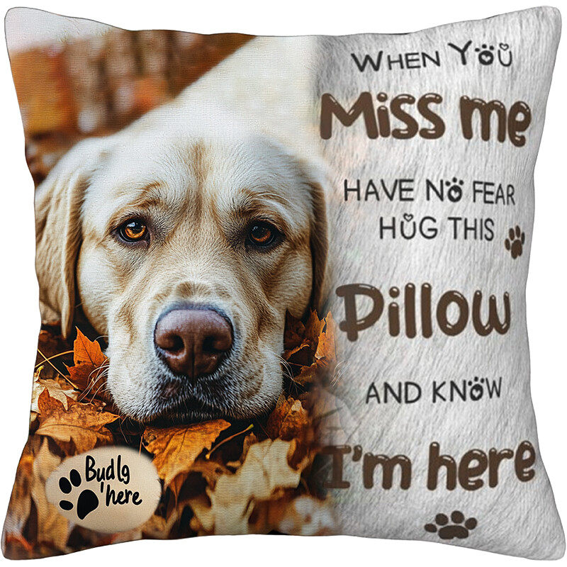 Customized pet commemorative pillows, lost dog commemorative gifts, dog pillows, pet commemorative gifts, lost dog commemorative gifts
