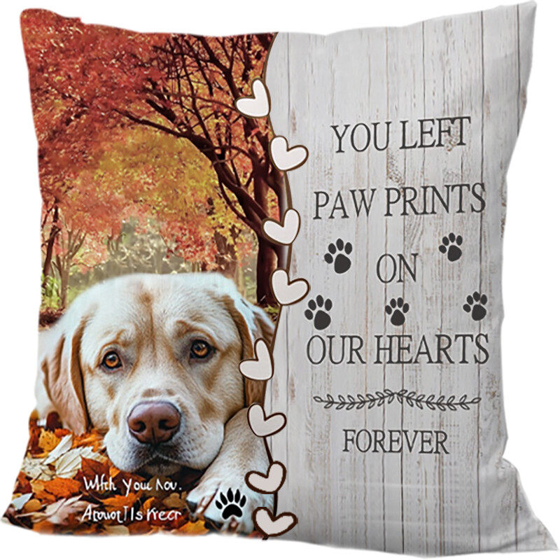 Customized pet commemorative pillows, lost dog commemorative gifts, dog pillows, pet commemorative gifts, lost dog commemorative gifts