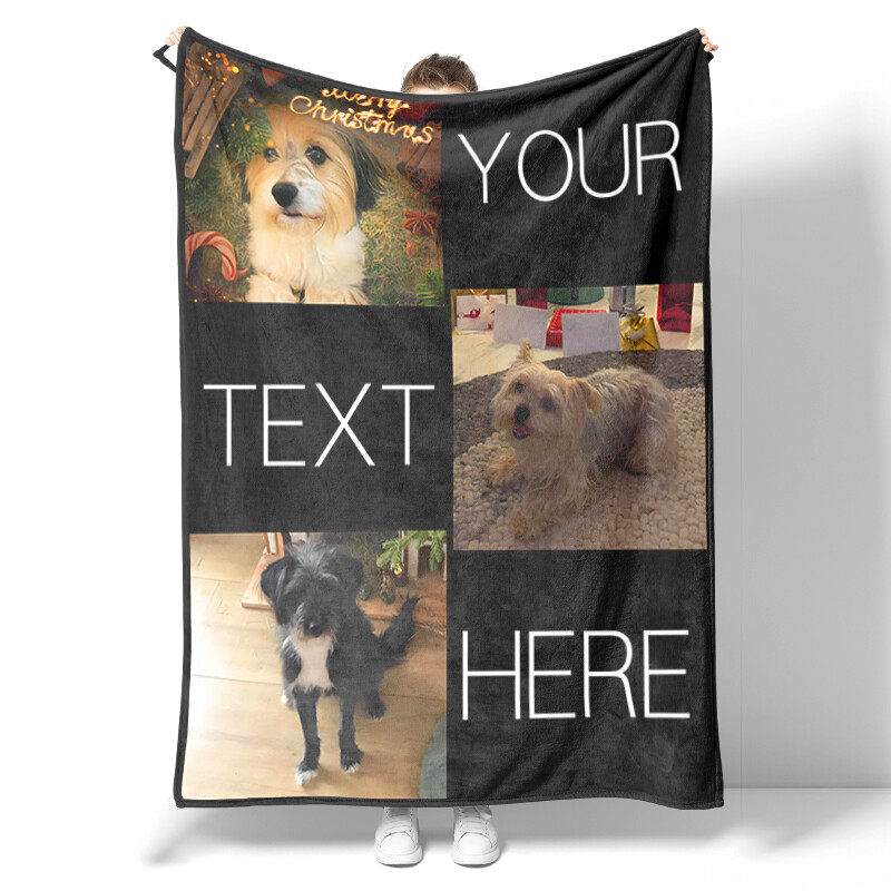 Cute animal and pet patterned blanket, a great gift for small animal enthusiasts. Soft and lightweight flannel blanket for children and adults