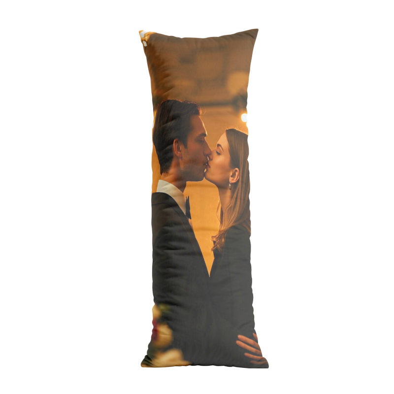 Extra long hug pillow, a must-have sweet artifact for couples, soft and skin friendly to accompany you to sleep
