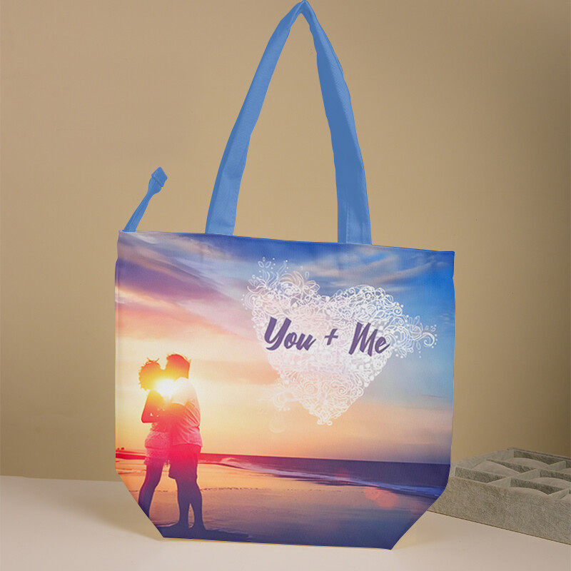 Exclusive for couples, the print design carries the love story on your back and is a must-have for sweet outings