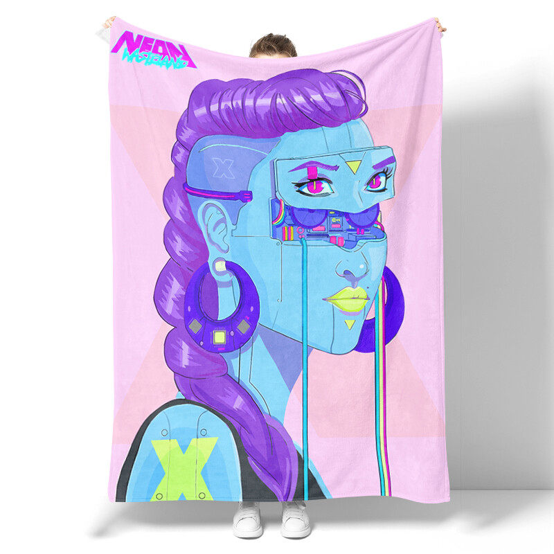 Customized flannel blanket, personalized flannel blanket, adult birthday, Christmas, Halloween, father, mother, Valentine's Day gift