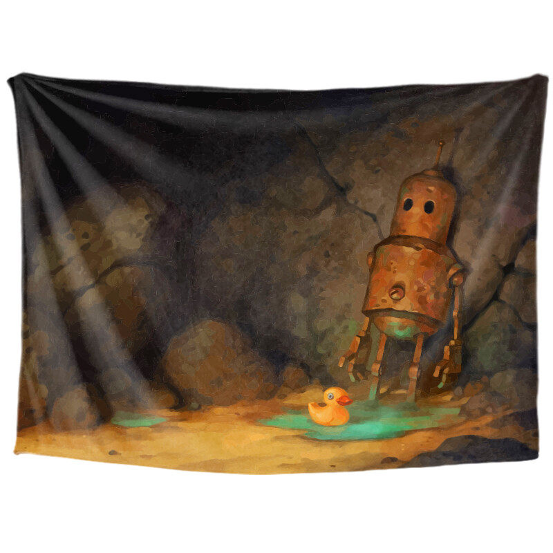 Personalized customization of interesting tapestries of various types of art works, suitable for dormitory living room bedroom home decoration