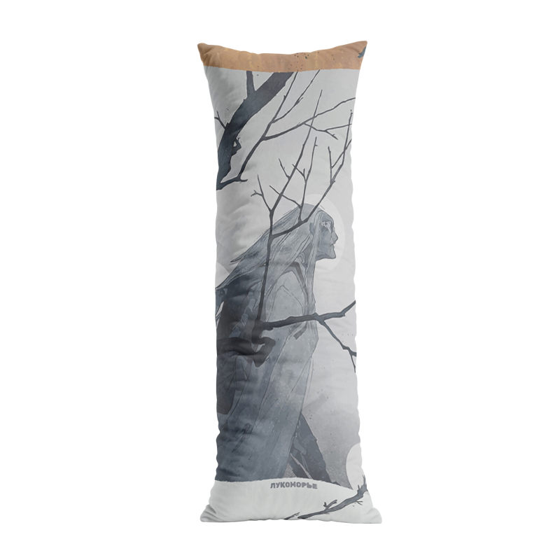 Body pillow with pillowcase - Adult soft long bed pillow - Breathable full body pillowcase