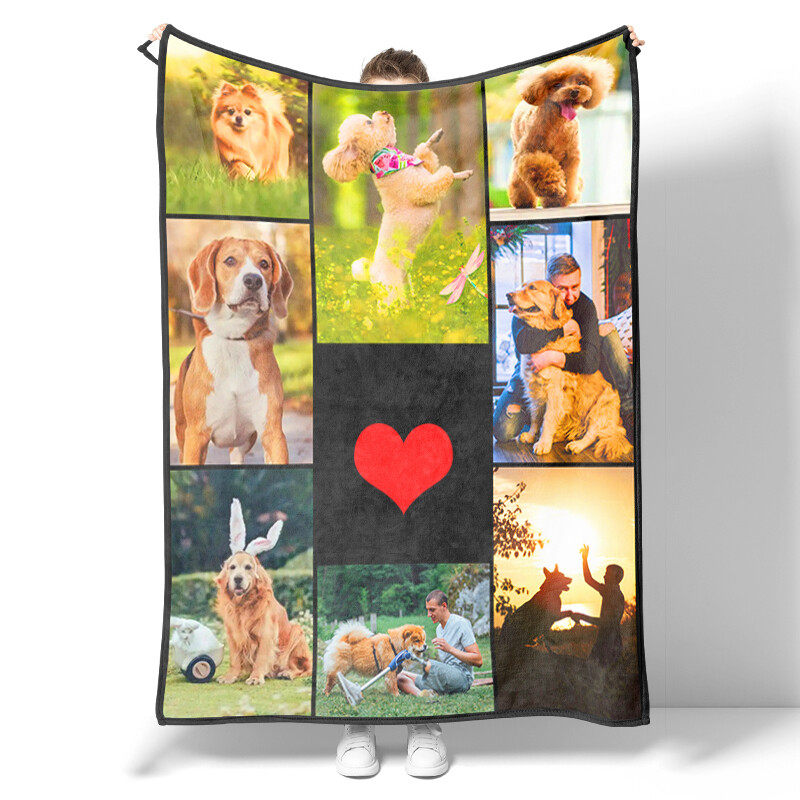 Cute animal and pet patterned blanket, a great gift for small animal enthusiasts. Soft and lightweight flannel blanket for children and adults