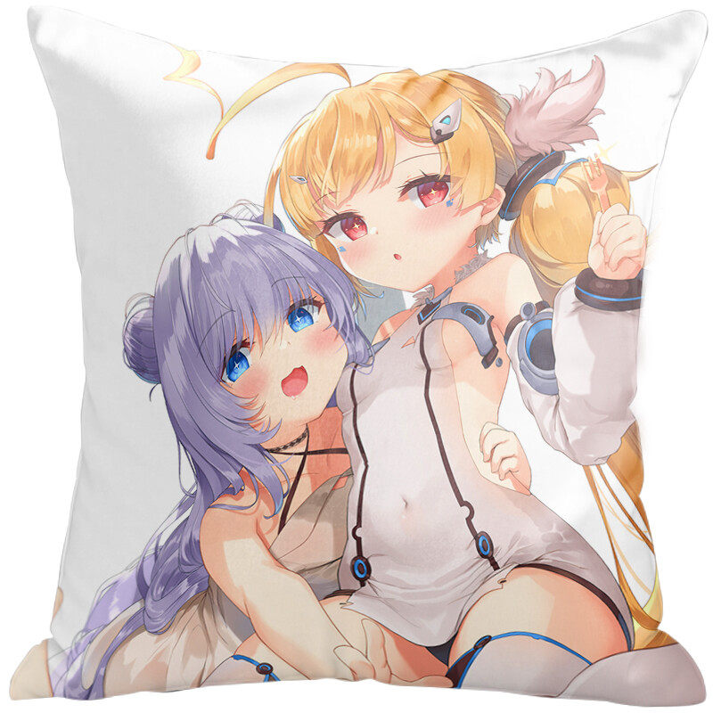 Japanese style character pillows are breathable and made of various materials. They are used for living room, bedroom, sofa decoration, cushions, and pillows
