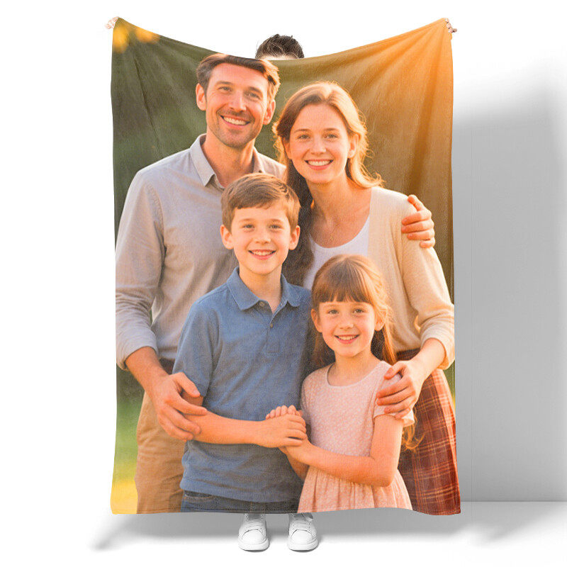 Customize named blankets, customize family and women's blanket gifts, give to family, wives, girlfriends, mothers, customize Mother's Day Christmas and birthday gifts