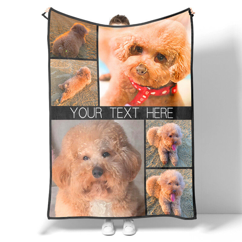 Cute animal and pet patterned blanket, a great gift for small animal enthusiasts. Soft and lightweight flannel blanket for children and adults