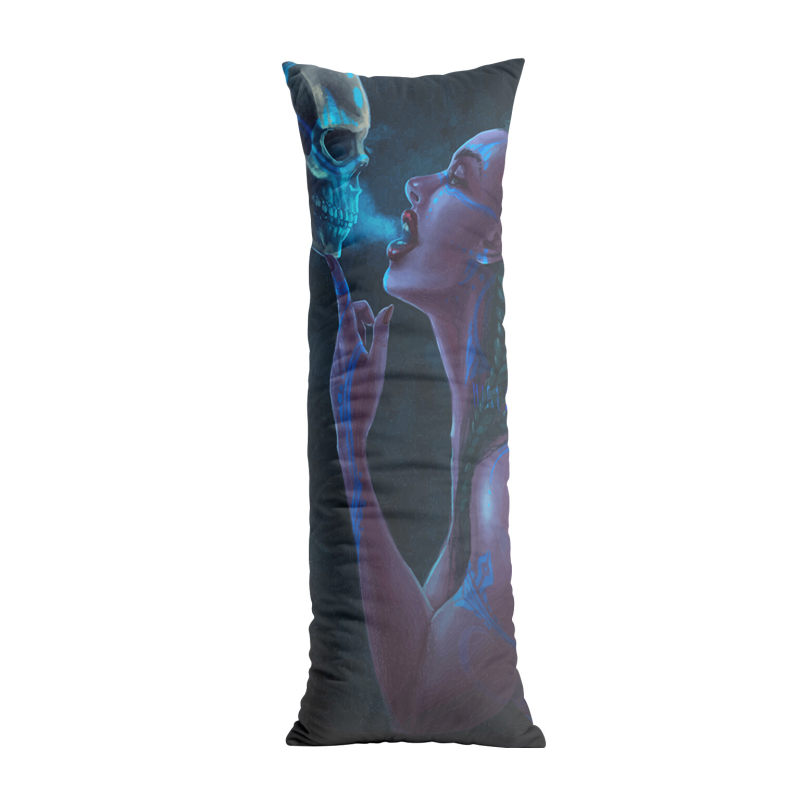 Body pillow with pillowcase - Adult soft long bed pillow - Breathable full body pillowcase